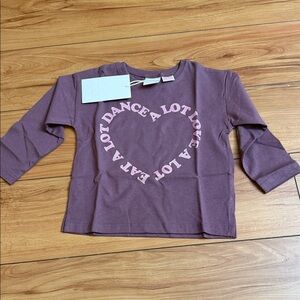 Zara Kids Mauve Long Sleeve Tee